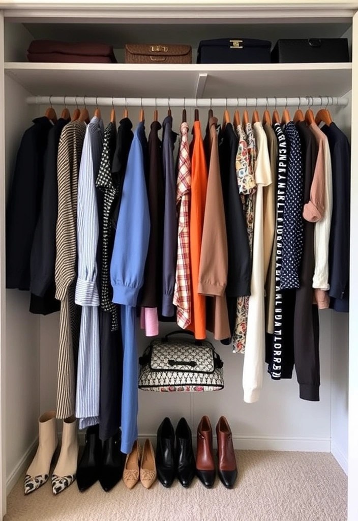 14 Minimalist Hacks to Declutter Your Home and Mind in Just 24 Hours! - 10. Simplify Your Wardrobe
