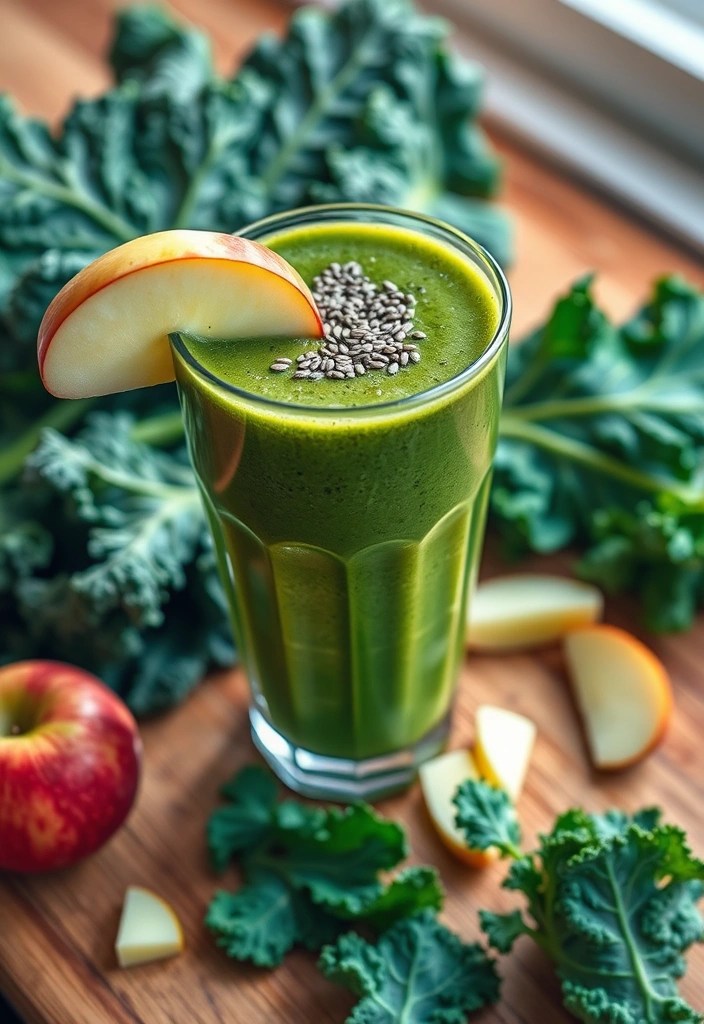 14 Delicious Smoothie Recipes That Are Actually Good for You (Try #9 Today!) - 1. Green Detox Smoothie