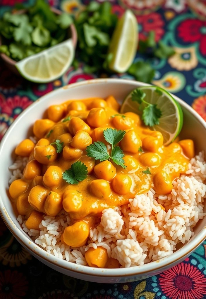 15 Healthy Recipes That Are So Tasty You Won't Believe They're Good for You! - 15. Coconut Curry Chickpeas