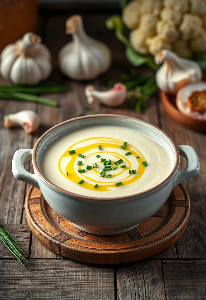 15 Healthy Recipes That Are So Tasty You Won't Believe They're Good for You! - 4. Creamy Cauliflower Soup