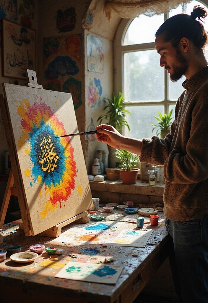 18 Powerful Ramadan Prayer Guides to Deepen Your Spiritual Connection! - 12. Incorporating Art into Your Spiritual Practice