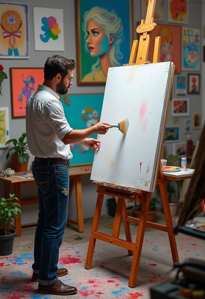 25 Hilarious Nigerian Jokes That'll Make You Laugh Out Loud (You Won't Believe #13!) - Joke #8: The Reluctant Painter